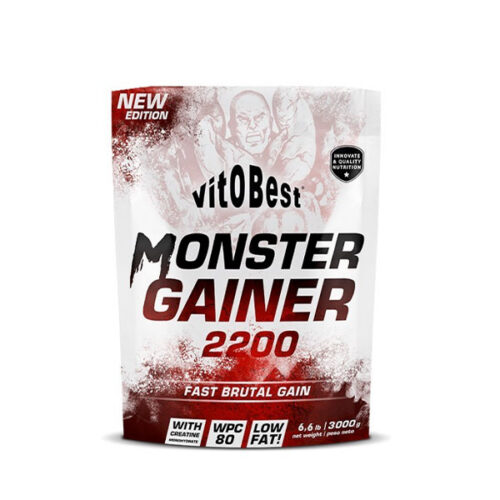 Monster Gainer 2200 3kg-7kg VITOBEST® Carbohidratos Canary Sport
