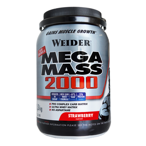 Mega Mass 2000 - 1,5kg WEIDER® Canary Sport