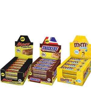 Mars, Snickers y M&M Hi Protein Bar  Snacks Canary Sport